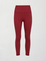 RIBBED 7/8 LEGGING - Merlot - Image 9