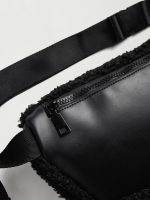 Sherpa Fanny Pack - Black - Image 4