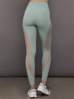 Sheer Spliced Legging in Melt - Sage - Image 6