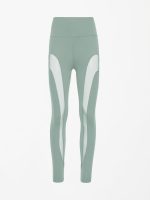 Sheer Spliced Legging in Melt - Sage - Image 8