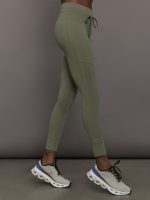 High Rise Sport Pocket Legging in Melt - Moss - Image 4