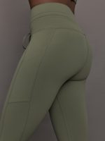 High Rise Sport Pocket Legging in Melt - Moss - Image 6
