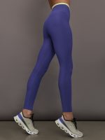Contrast Waistband Legging in Melt - Future Dusk / Matcha - Image 3