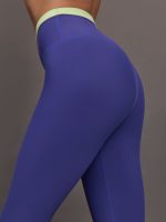 Contrast Waistband Legging in Melt - Future Dusk / Matcha - Image 5