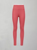 Contrast Waistband Legging in Melt - Rosewood / White - Image 8
