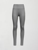 High Rise Legging in Ribbed Melt - Steel Grey - Image 8