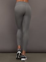 High Rise Legging in Ribbed Melt - Steel Grey - Image 5