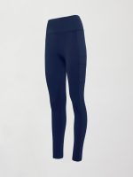 High Rise Pocket Legging in Diamond Compression - Navy - Image 7