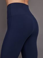 Split Bootcut Legging in Melt - Navy Blazer - Image 6