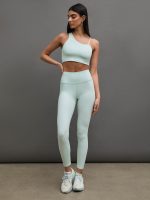 High Rise Legging in Melt - Clearly Aqua - Image 6