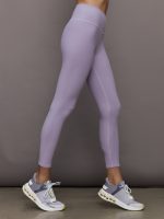 High Rise Legging in Melt - Lavender Grey - Image 5