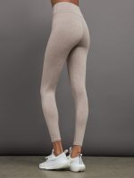 Wrap Legging in Heather Melt - Heather Oatmeal - Image 4