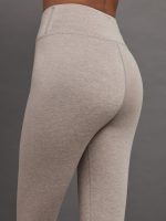 Wrap Legging in Heather Melt - Heather Oatmeal - Image 6