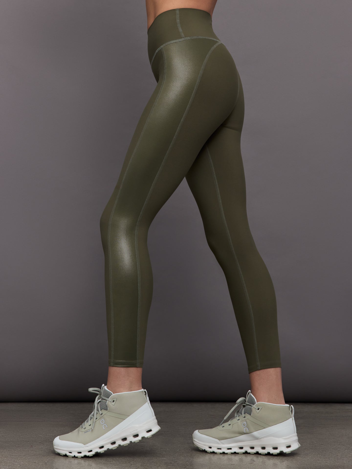 CARB-YD186-OLVE-24FAL-Tuxedo-Legging-color-Olive_4522-Edit-1 Tuxedo Legging - Olive - Image 1