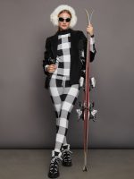 Printed Base Layer Legging - Buffalo Plaid - Image 6
