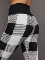 Printed Base Layer Legging - Buffalo Plaid - Image 5