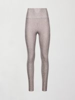 Foil Legging in Melt - Oatmeal Heather with Rose Gold Foil - Image 8