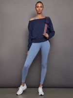Wrap Legging in Heather Melt - Quiet Harbor - Image 6