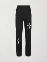 Lightweight Laser Cut Travel Pant - Black - Image 7