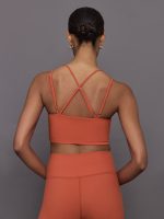 Strappy Bra in Melt - Burnt Sienna - Image 6
