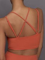 Strappy Bra in Melt - Burnt Sienna - Image 8