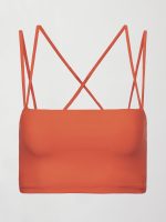 Strappy Bra in Melt - Burnt Sienna - Image 12