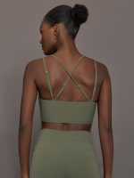 Strappy Bra in Melt - Moss - Image 5