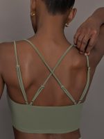 Strappy Bra in Melt - Moss - Image 6