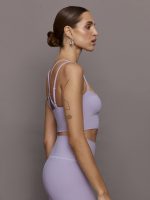 Strappy Bra in Melt - Lavender Grey - Image 7