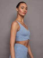 Wrap Bra in Heather Melt - Quiet Harbor - Image 5