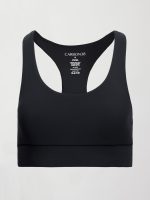 Scoop Racerback Bra in Melt - Black - Image 9