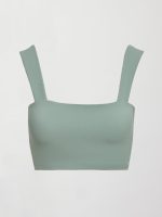 Square Neck Bra Top in Melt - Sage - Image 7