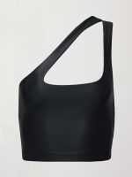 One Shoulder Bra Top in Takara Shine - Black - Image 9