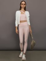 One Shoulder Bra Top in Takara Shine - Lotus - Image 7