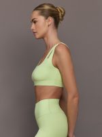 Cutout Bra in Melt - Matcha - Image 4