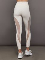 Sheer Spliced Legging in Melt - Snow Leopard - Image 5