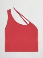 One Shoulder Convertible Bra Top in Melt - Tomato - Image 8