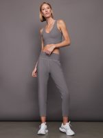 V-Neck Longline Bra in Melt - Steel Grey - Image 6