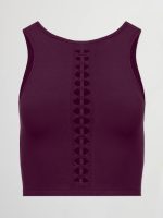 Crochet Tank in Melt - Pickled Beet - Image 6