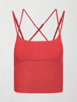 Strappy Tank in Melt - Tomato - Image 8