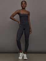Strappy Tank in Melt - Charcoal Leopard - Image 3