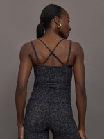 Strappy Tank in Melt - Charcoal Leopard - Image 5