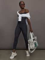 Strappy Tank in Melt - Charcoal Leopard - Image 7