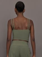 V-Neck Tank in Melt - Moss - Image 5