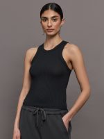 High Neck Ribbed Jersey Tank Multipack - Image 4