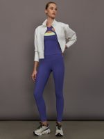 High Neck Cut Out Colorblock Tank in Melt - Future Dusk / Matcha - Image 7
