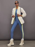 Sherpa Puffer Jacket - Natural Sherpa - Image 3