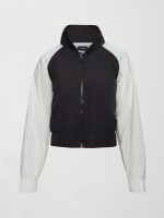 Colorblock Windbreaker - Black / Cloud Dancer - Image 7
