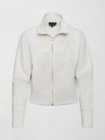 Full Zip Jacket in Interlock - Moonbeam Heather - Image 7