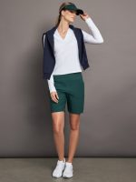 Long Sleeve Wrap Neck Shirt - White - Image 6